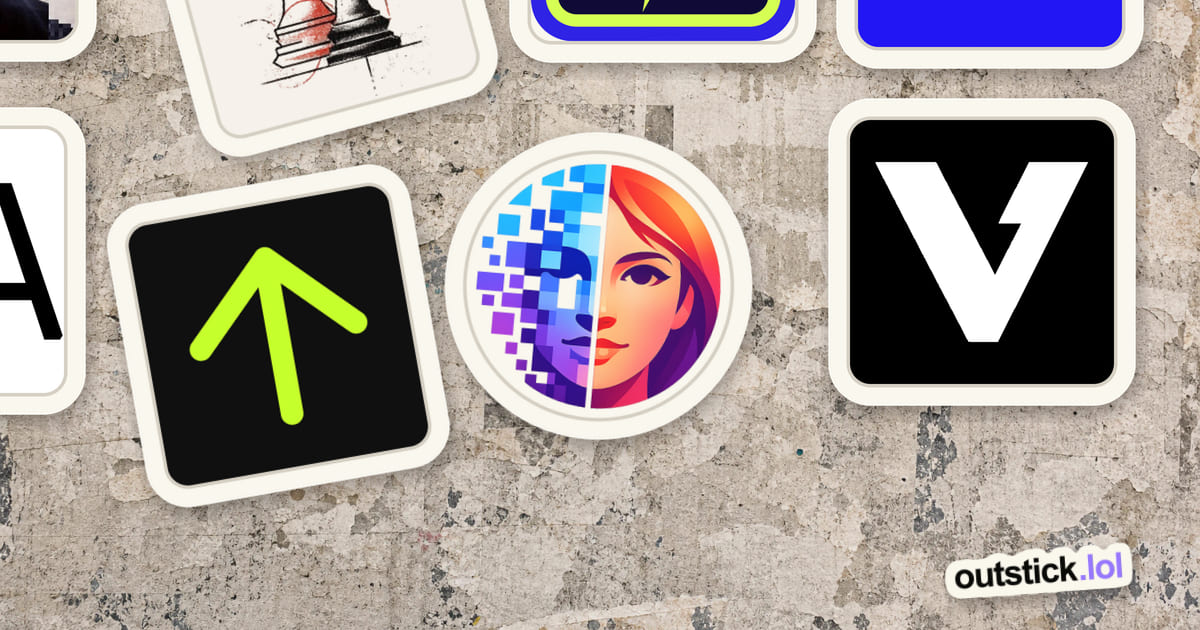 Name to Avatar sticker in its place on the Outstick wall